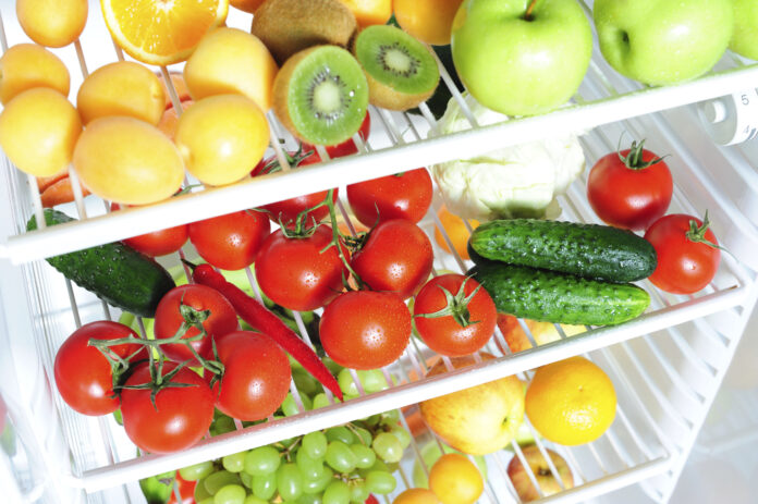 Fresh fruit and vegetables